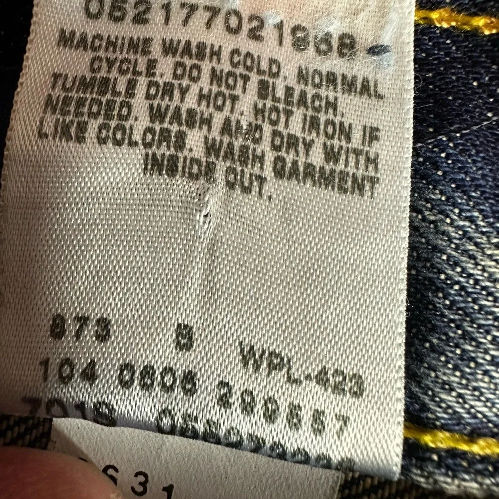 Vintage Y2K Levis 527 Bootcut Jeans Mens 32x32* Blue Denim Grunge Cowboy Western